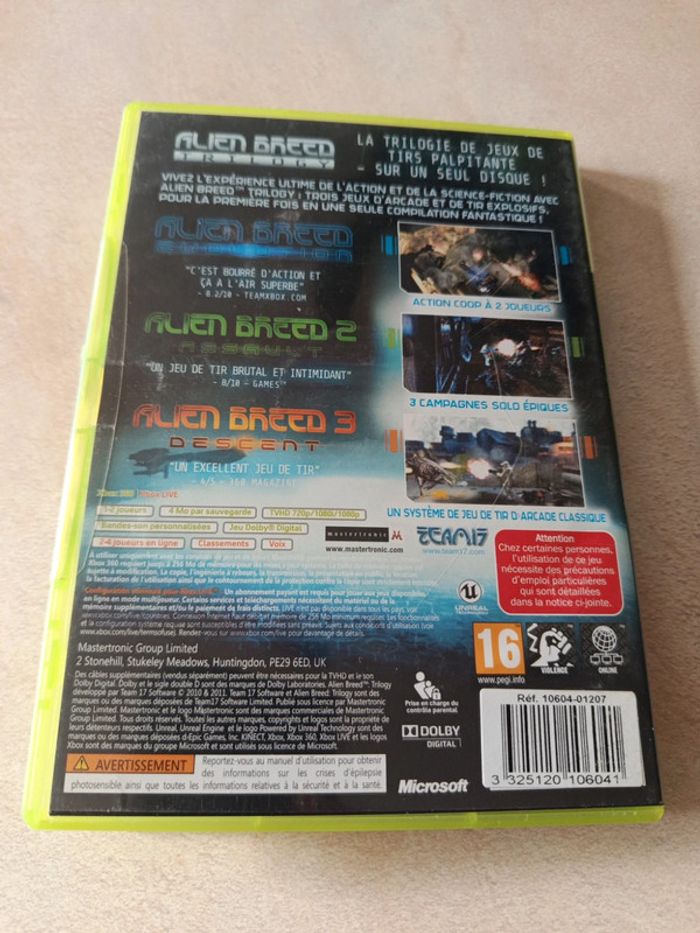 Alien breed trilogy pour Xbox 360 - photo numéro 3