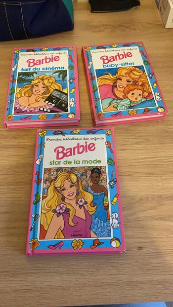 Lot de 3 livres Barbie