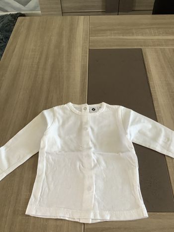 T-shirt manche longue coton taille 6 mois