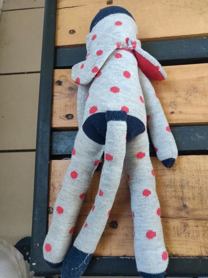 Doudou chien chaussettes handmade - photo numéro 5