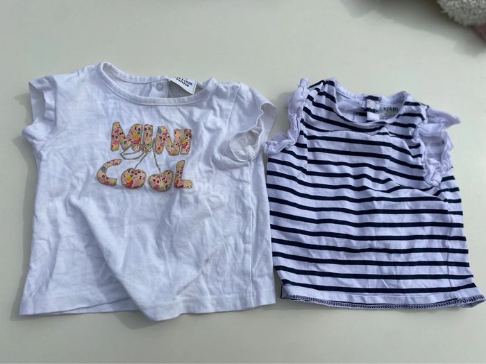 Lot de 6 tshirts 3 mois - photo numéro 2