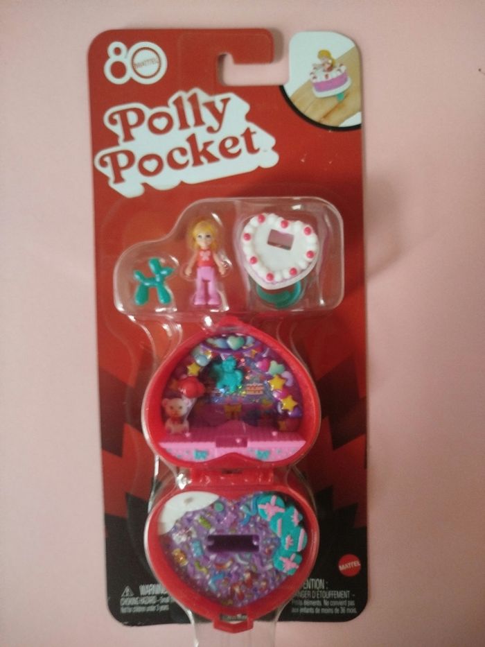 Polly pocket 80 ans Mattel