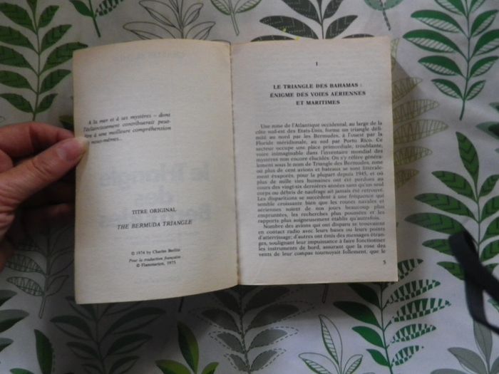 Le Triangle des Bermudes par Charles Berlitz Ed. J ai Lu L'Aventure Mystérieuse - photo numéro 5