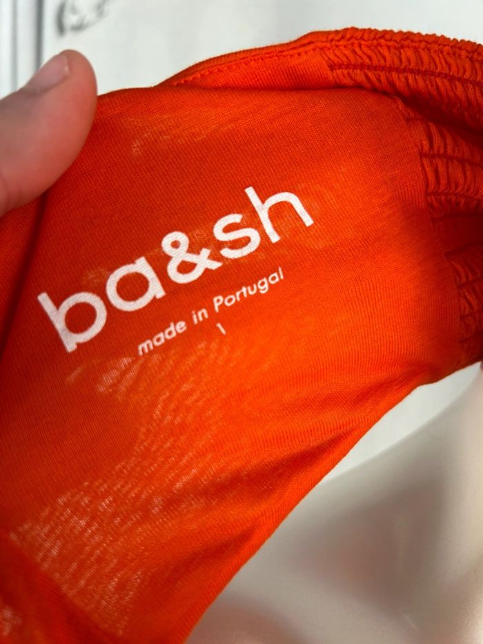 Robe d’été Ba&sh orange T1 / S neuve - photo numéro 6