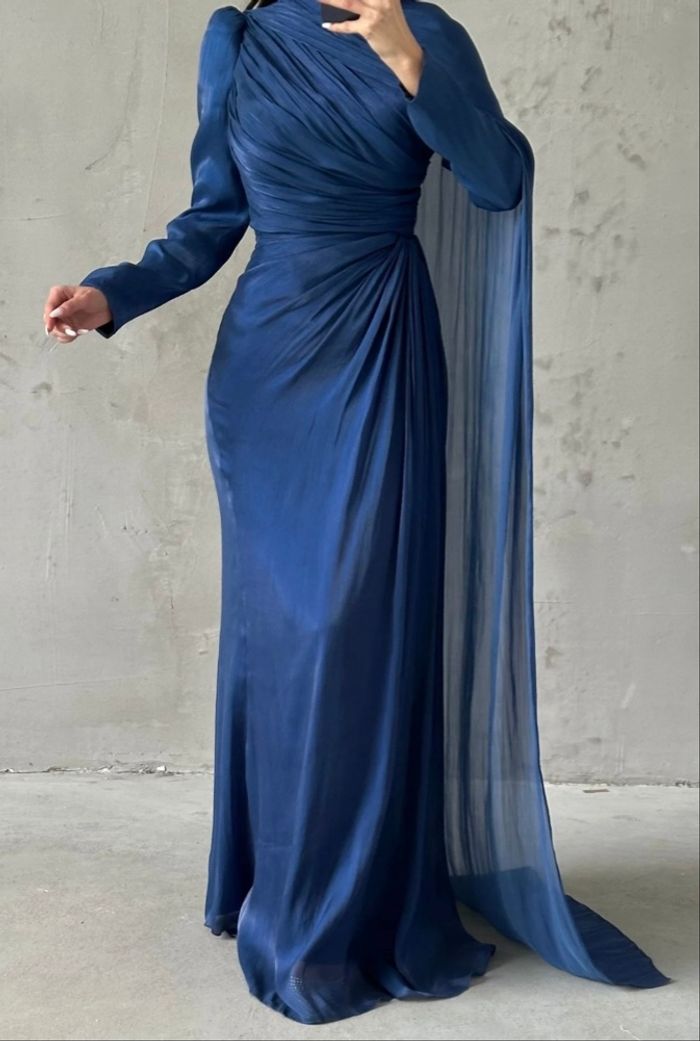 Robe en organza de soie