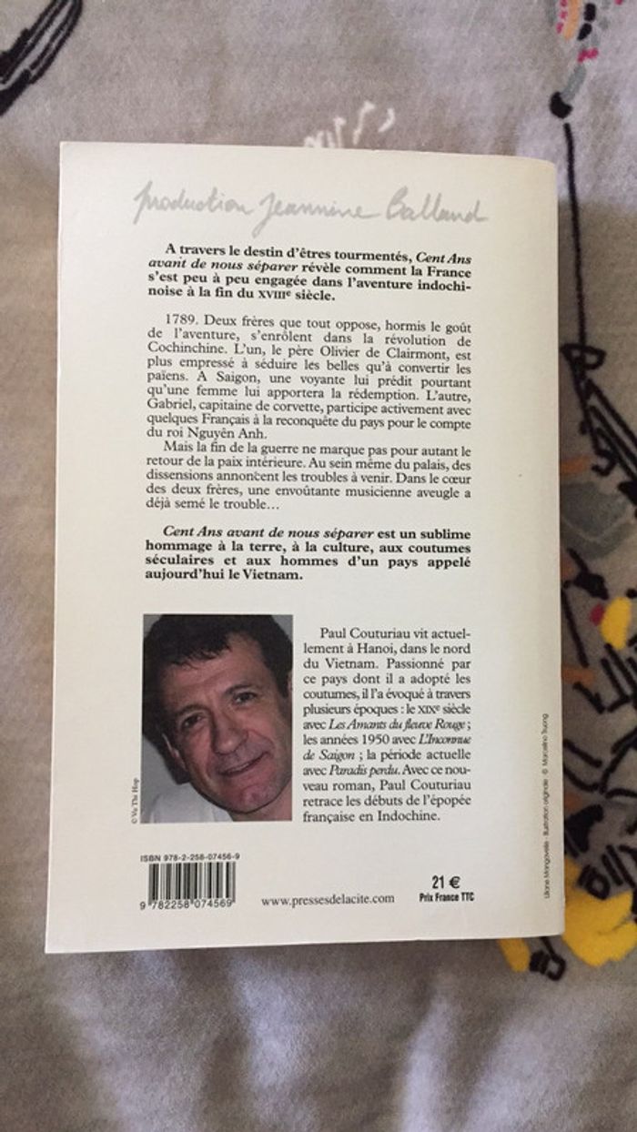 Cent ans avant de nous séparer Paul Couturiau - photo numéro 2