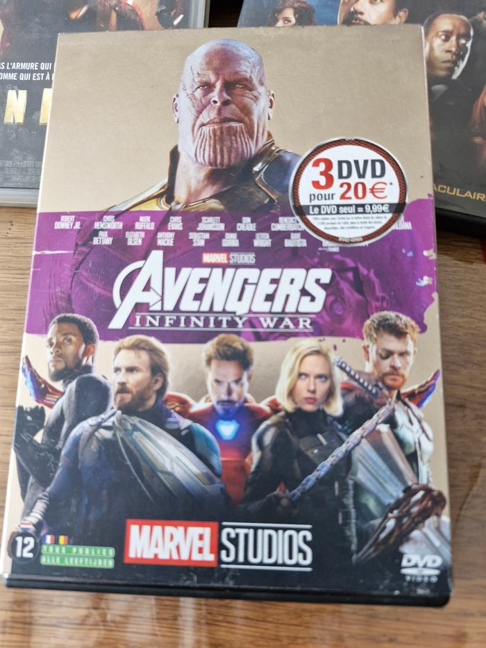 Lot dvd Marvel - photo numéro 2