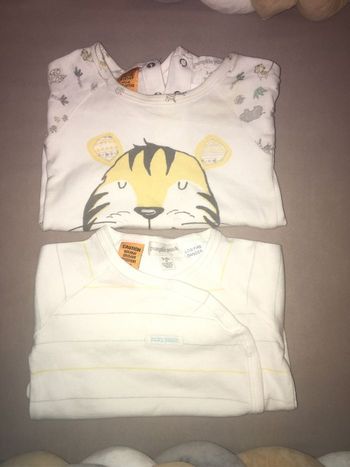Lot pyjamas légers neutres neufs