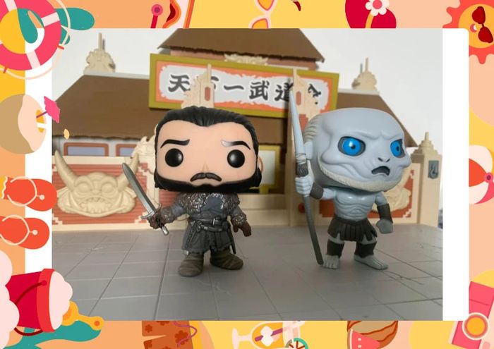 Pop Jon Snow et Marcheur blanc - photo numéro 3