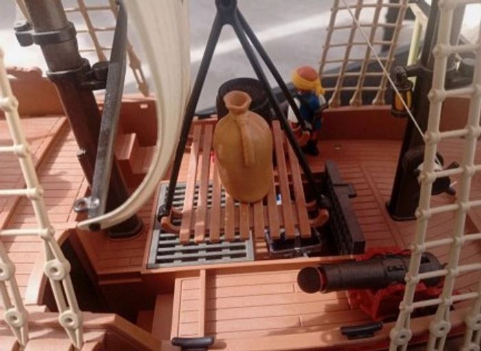 Bateau pirate playmobil et malette pirate. - photo numéro 6