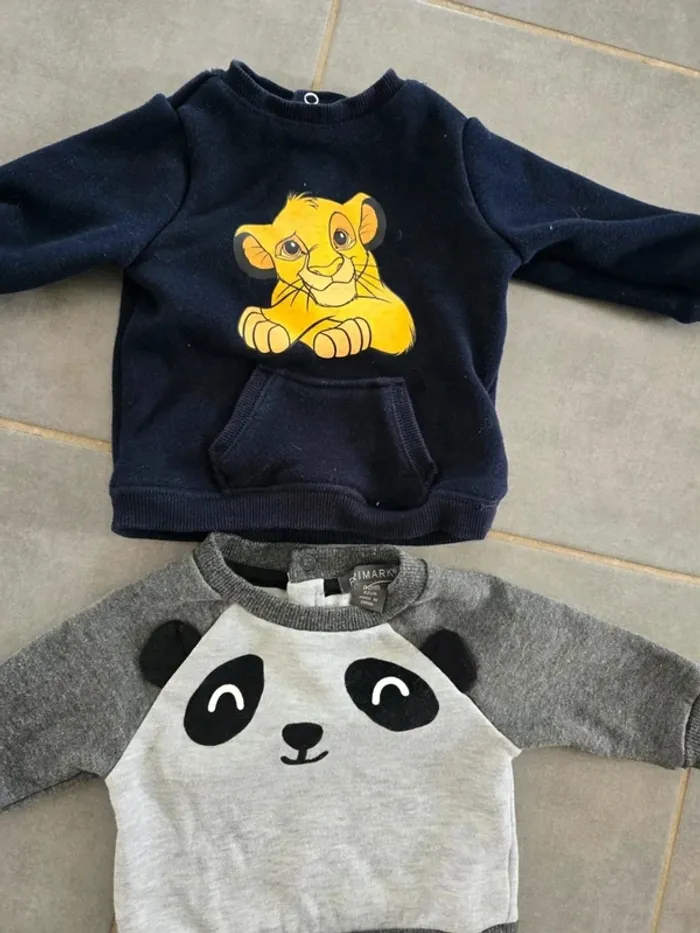 Lot de 2 sweats - photo numéro 2