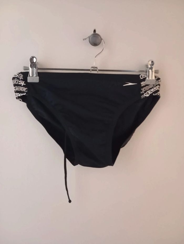 Slip de bain noir speedo homme taille S