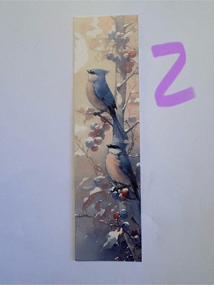 Magnifique marque page d’oiseaux - photo numéro 2