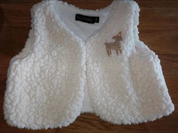 Boléro en peluche