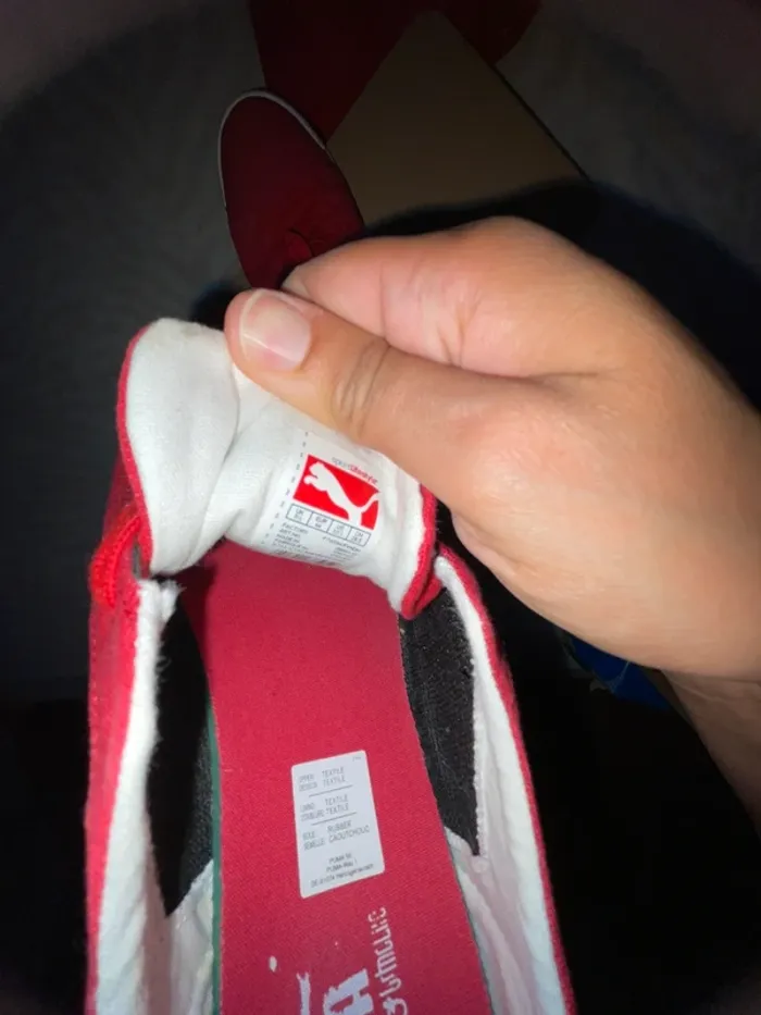 Basket puma rouge - photo numéro 9