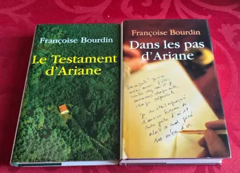 Livre Le testament d'Ariane et dans les pas d'Ariane