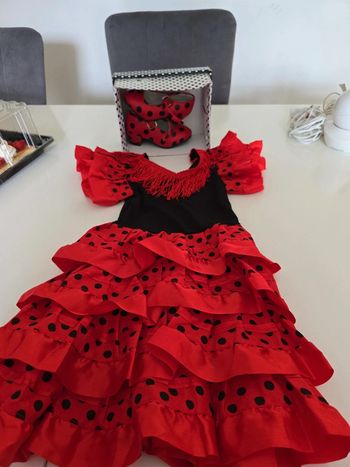 Lot robe et chaussure 🐞 1 an