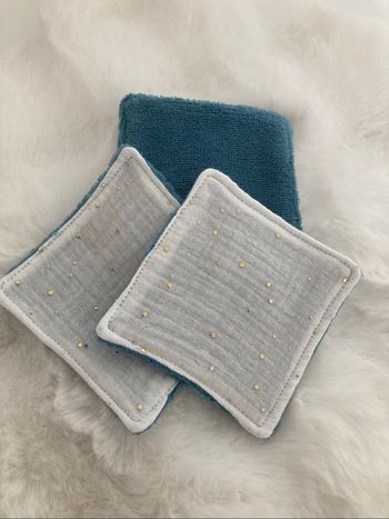 Lot de 5 lingettes démaquillantes