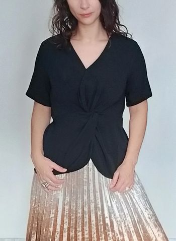 Jolie blouse à nœud 40/42