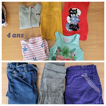Lot fille 4 ans