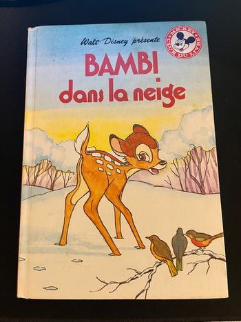 Livre - Bambi dans la neige
