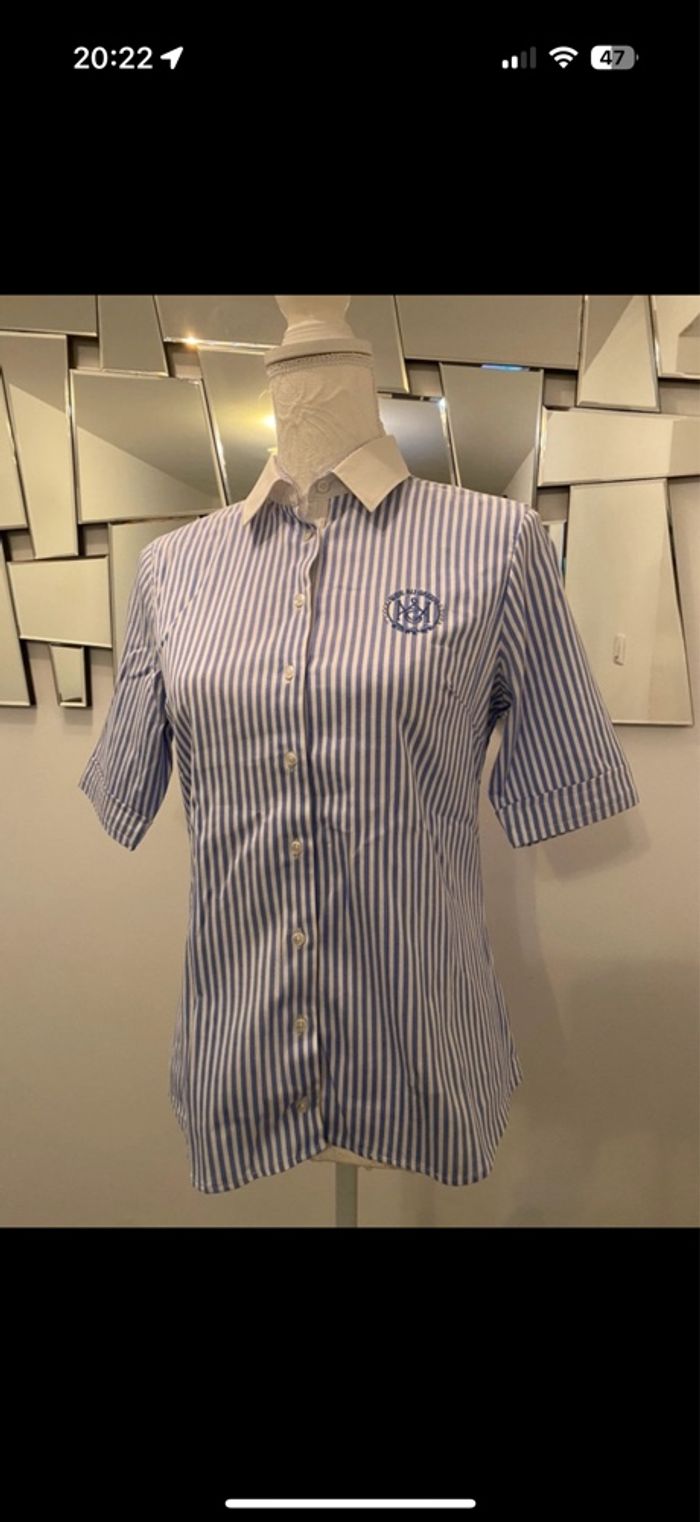 Chemise rayée femme mise au Green taille 34 - photo numéro 4