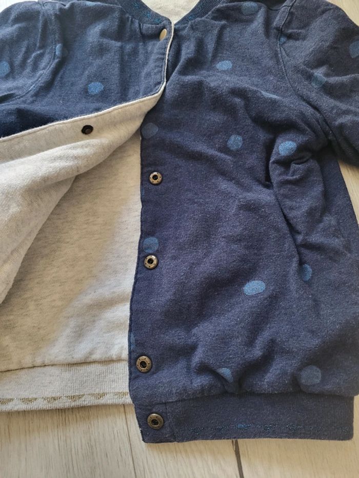 Veste épaisse catimini réversible 6ans - photo numéro 8