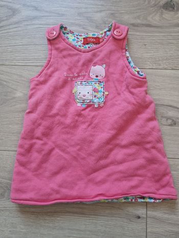 Robe hiver bébé fille Tissaia 12 mois