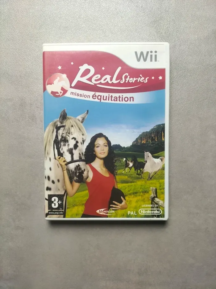 Jeu Wii – Real Stories : Mission Équitation