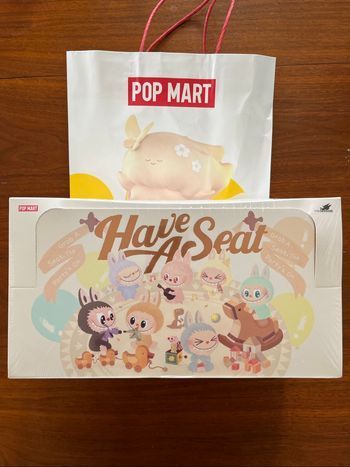 PopMart Labubu The Monsters Have A Seat WHOLE SET Display x6 Scellé