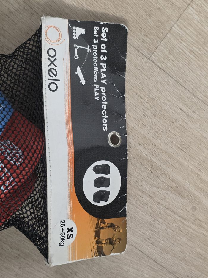 🛴 Set de protections Oxelo – taille XS - photo numéro 4
