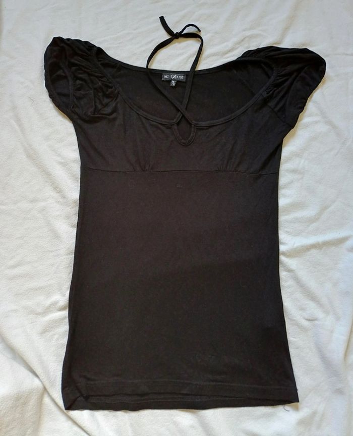 Tee shirt noir Habillé taille 38 / 40