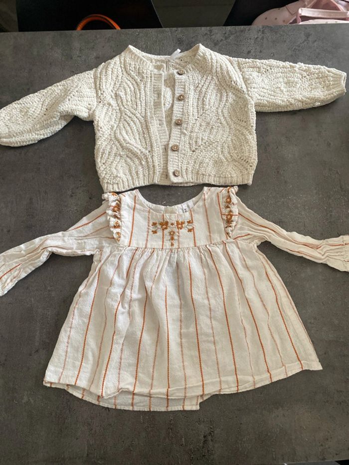 Ensemble robe gilet