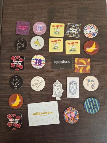 Lot aimants tajine banane 