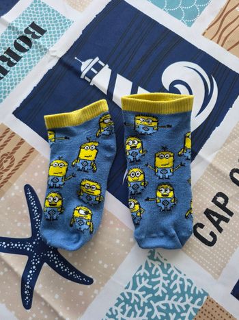 SOCQUETTE MINIONS MINIONS GARÇON TAILLE 2730