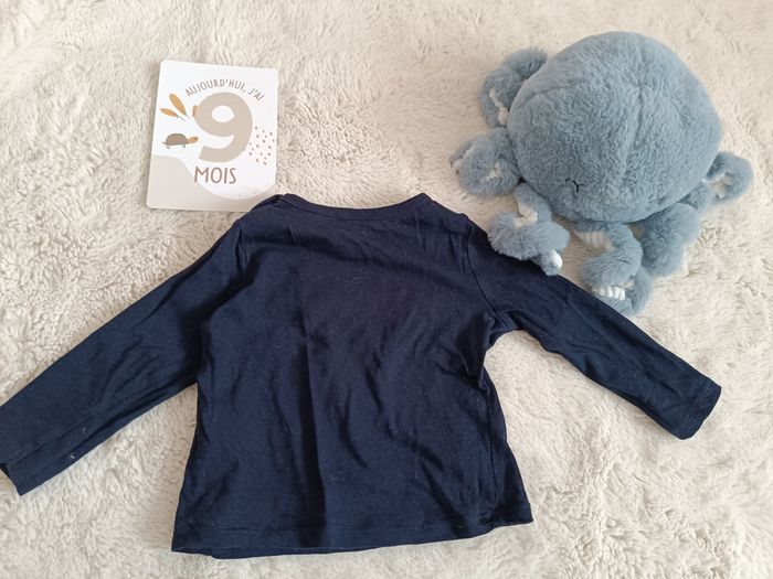Tee shirt 9 mois kiabi - photo numéro 3