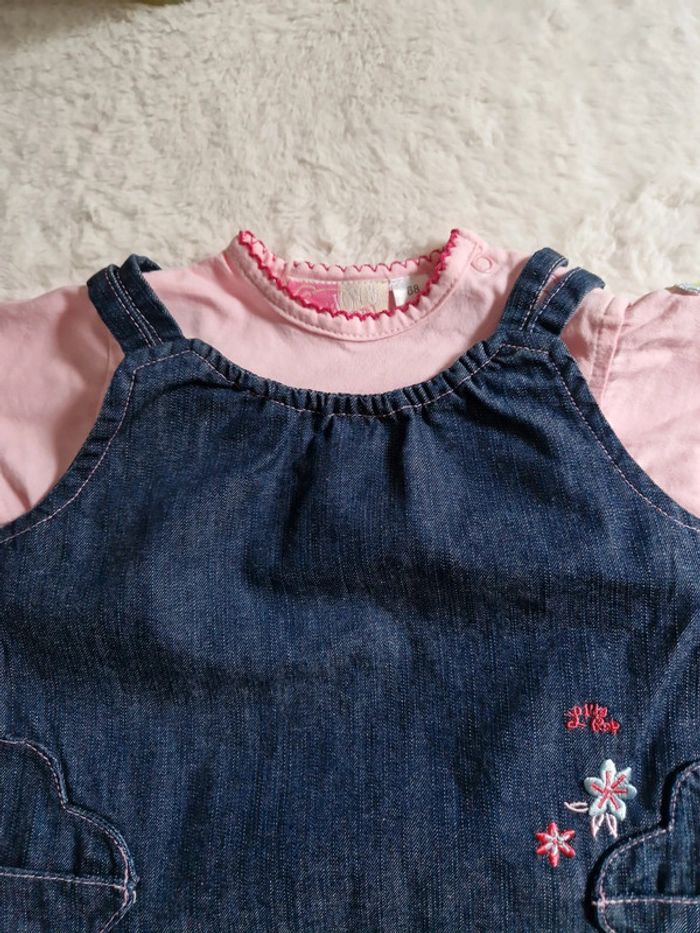 Robe et tee shirt 6 mois - photo numéro 3
