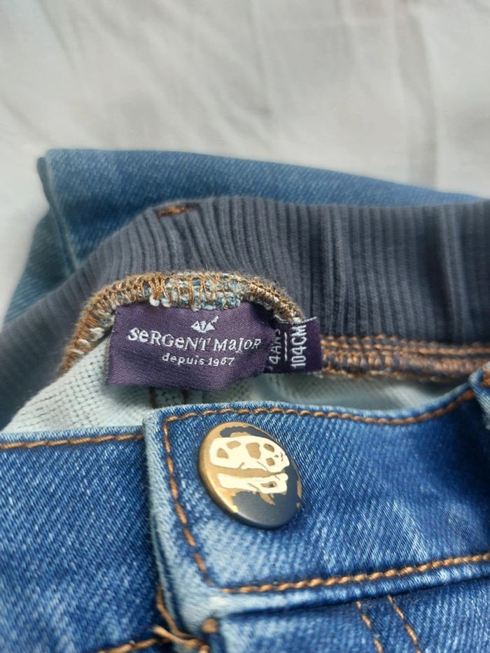 Jeans Sergent Major taille 4 ans - photo numéro 3