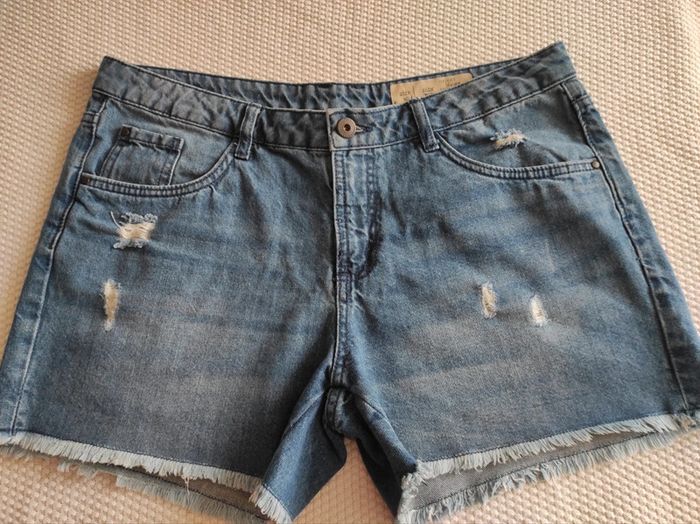 Short jean femme