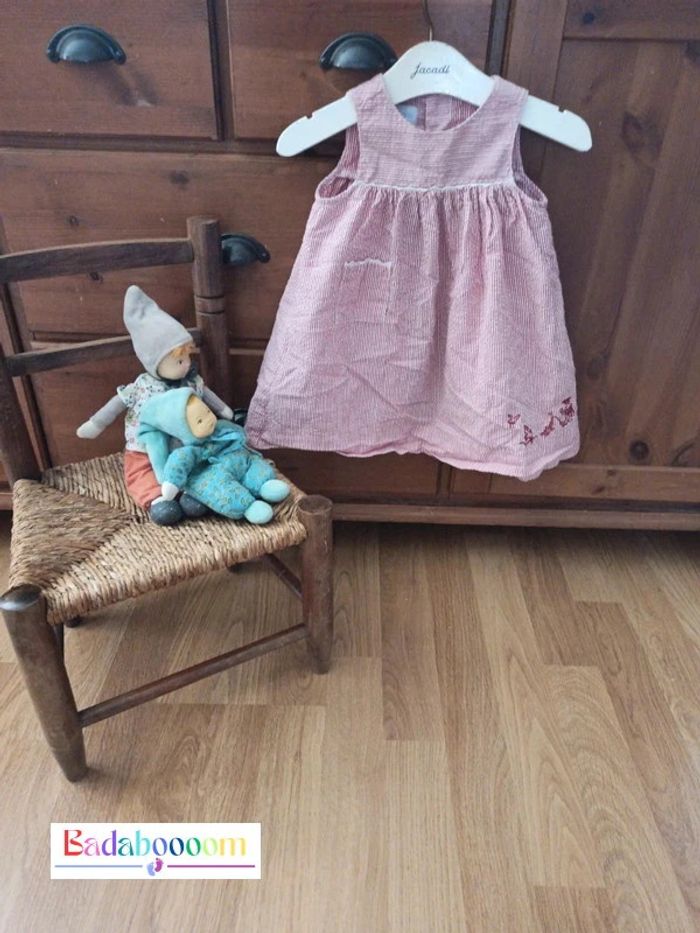 Robe jacadi 6 mois tbe