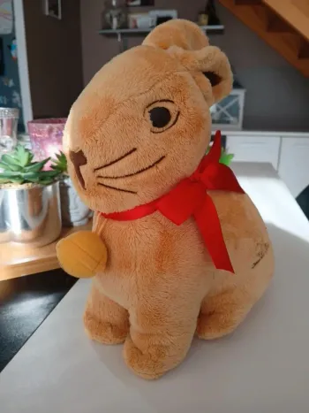 Péluche Lapin Lindt 🌿🎁
