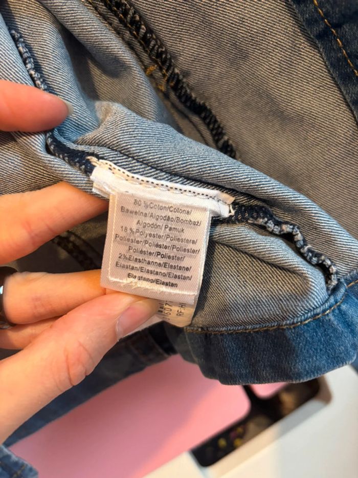 Blouson veste en jean Tissaia 6/7 ans - photo numéro 8