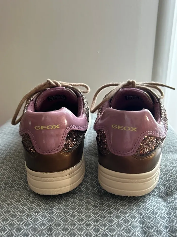 Baskets geox Respira pointure 38 paillettes - photo numéro 3