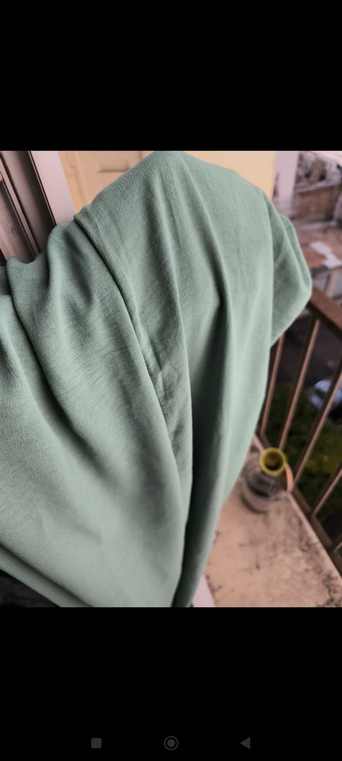 Pantalon fluide - vert d'eau - photo numéro 4