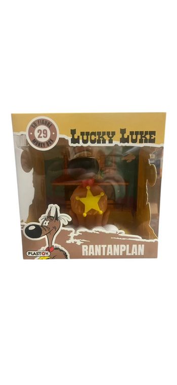 Figurine tirelire Lucky Luke Rantanplan Sd Figure 29 Plastoy neuf