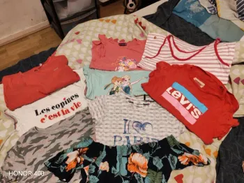 Lot de vêtements fille été 10 ans