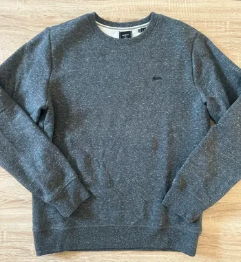 Pull gris Superdry