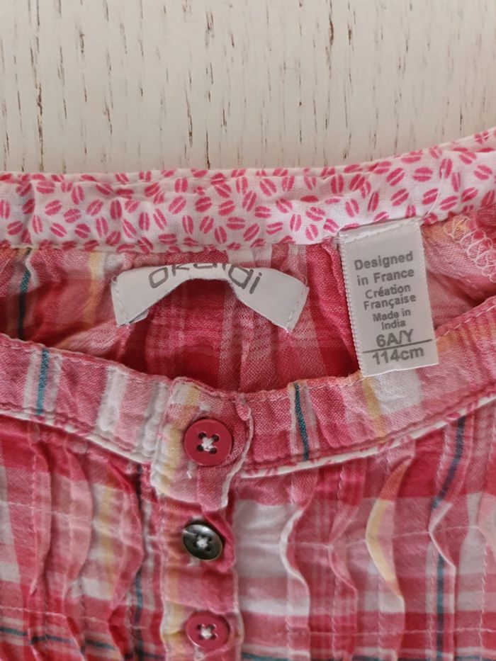 Blouse okaidi 6 ans - photo numéro 4