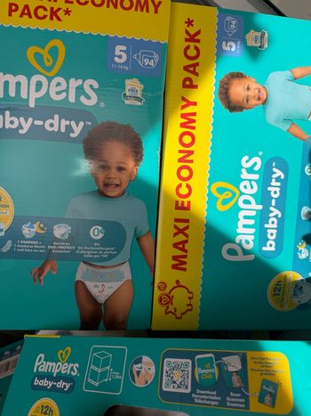 2 carton couche Pampers taille 5