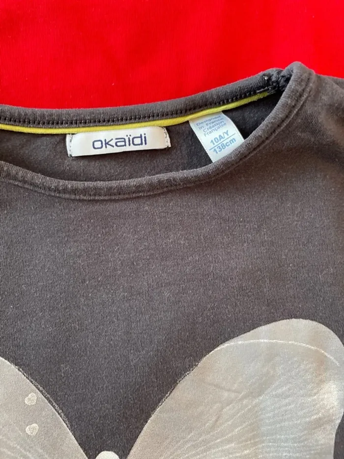 Lot 3 t-shirt manches longues 10 ans - photo numéro 3